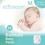 Eco Boom - Premium Bamboo Pull-up Pants - Size 3 - M - 80pcs